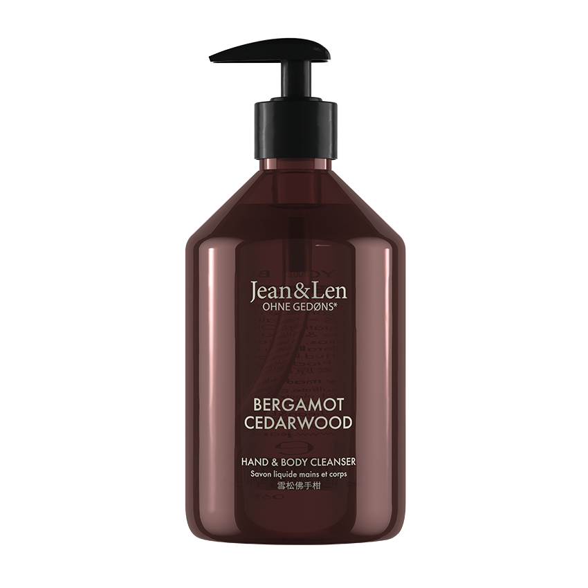Jeanlen - Hand and Body Cleanser Bergamot Cedarwood 500ml
