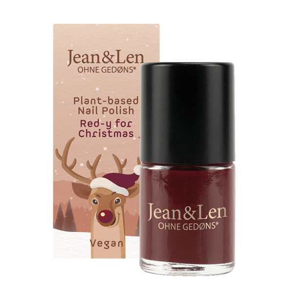 plant-based nail polish RED-Y FOR CHRISTMAS (208), 12ml