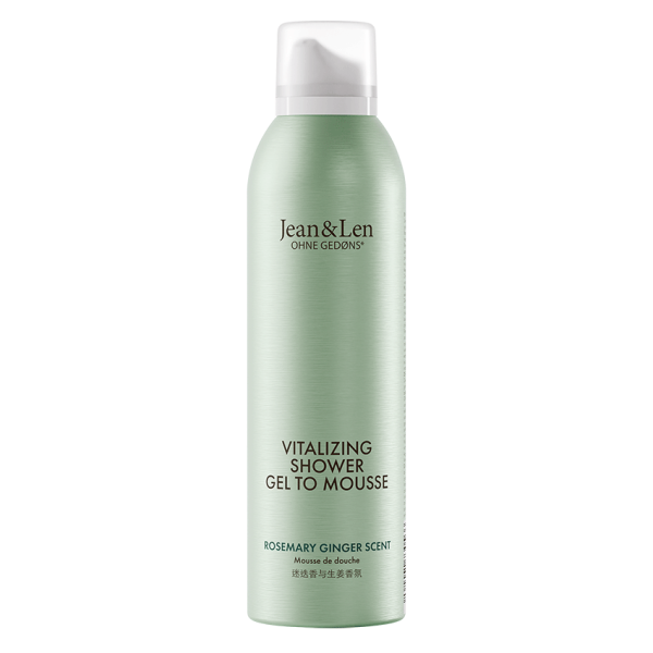 Shower Gel to Mousse Rosemary/Ginger INT, 200ml