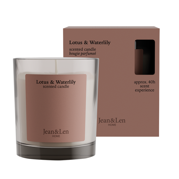 Scented Candle Lotus & Waterlily INT, 195 g