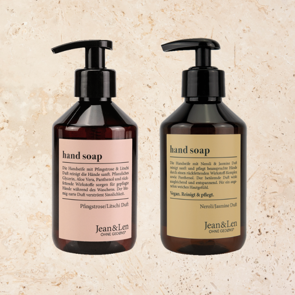 Hand Soap Duo Pfingstrose Litschi and Jasmin Neroli