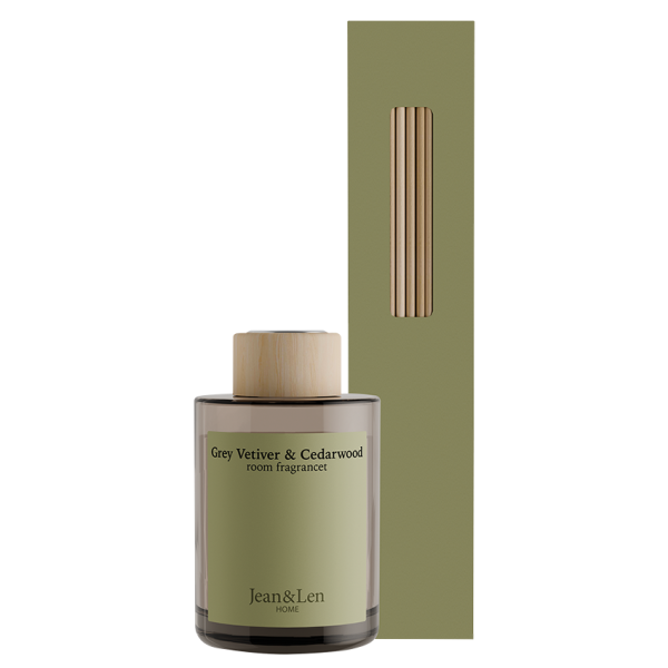 Scented Room Diffusor Grey Vetiver & Cedarwood INT, 100 ml