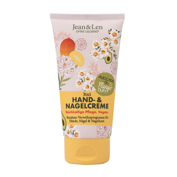 Hand-& Nagelcreme Mango/Avocado, 75 ml