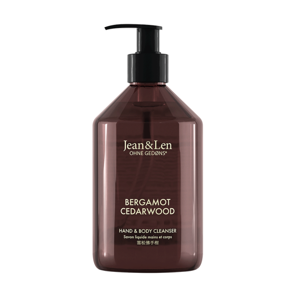 Hand & Body Cleanser Bergamot/Cedarwood INT, 500 ml