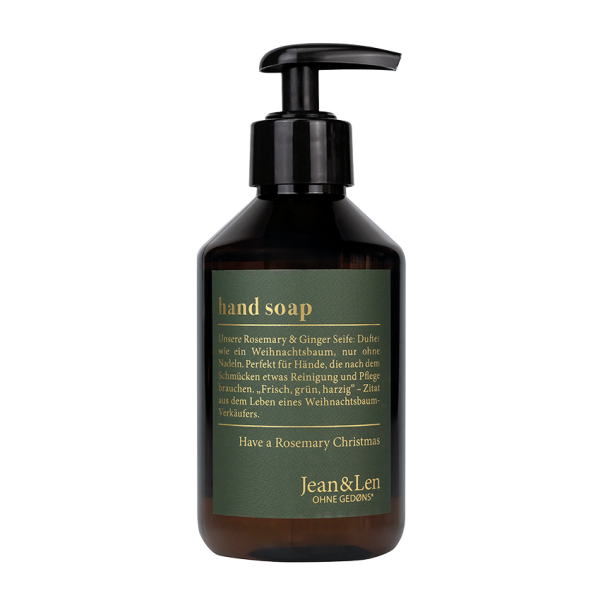 Hand Soap Rosemary/Ginger Christmas, 250 ml